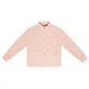 Bepositive Unisex Painter Work Jacket In Pink