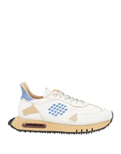 Bepositive Woman Sneakers Off White Size 8 Leather