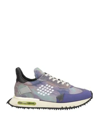 Bepositive Woman Sneakers Purple Size 7 Leather