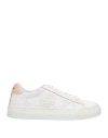 Bepositive Woman Sneakers White Size 6 Soft Leather In White