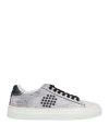 Bepositive Woman Sneakers White Size 6 Soft Leather In White