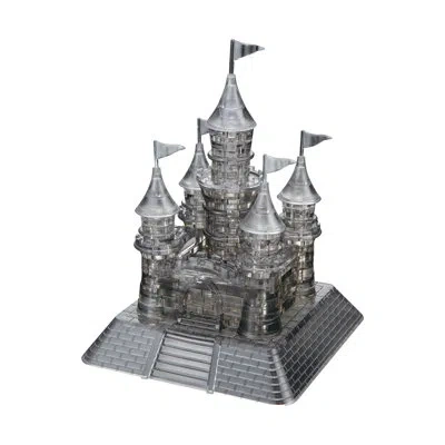 Bepuzzled 3d Crystal Puzzle Castle In Black