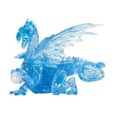 Bepuzzled 3d Crystal Puzzle Dragon In Blue