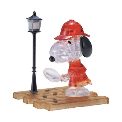 Bepuzzled 3d Crystal Puzzle Peanuts Detective Snoopy