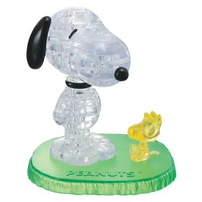 Bepuzzled 3d Crystal Puzzle Peanuts Snoopy With Woodstock
