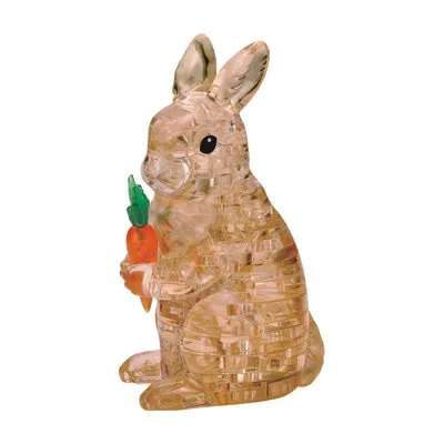 Bepuzzled 3d Crystal Puzzle Rabbit In Brown