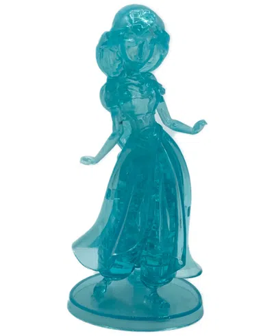 Bepuzzled Kids' 3d Disney Jasmine Crystal Puzzle Set, 33 Piece In Blue