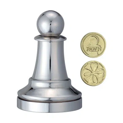 Bepuzzled 6.75'' L Game Table In Silver