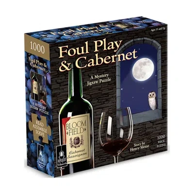 Bepuzzled Foul Play And Cabernet Classic Mystery Jigsaw Puzzle