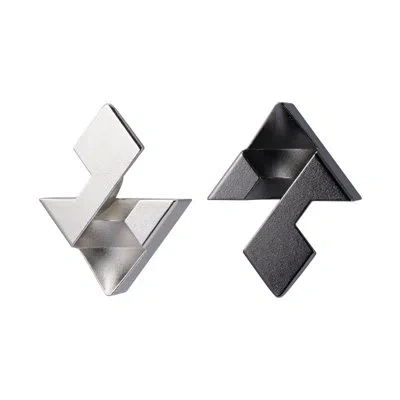 Bepuzzled Hanayama Level 1 Cast Puzzle Diamond In Black