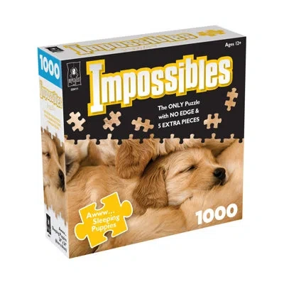 Bepuzzled Impossibles Puzzle Sleeping Puppies