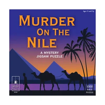 Bepuzzled Murder On The Nile Classic Mystery Jigsaw Puzzle