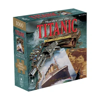 Bepuzzled Murder On The Titanic Classic Mystery Jigsaw Puzzle