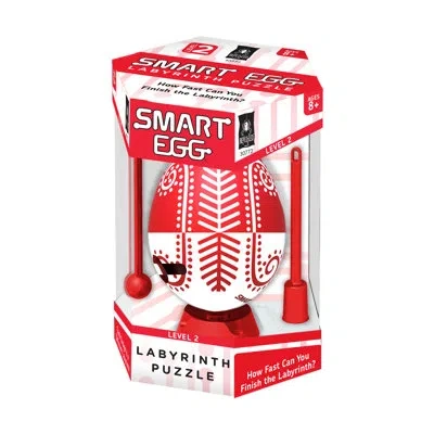Bepuzzled Smart Egg Labyrinth Puzzle In Red