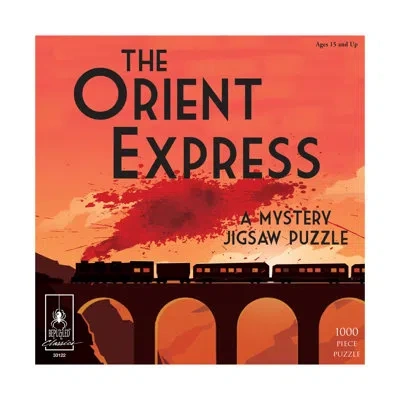Bepuzzled The Orient Express Classic Mystery Jigsaw Puzzle