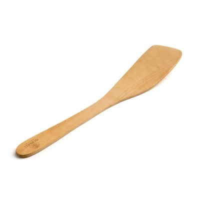Berard Contour Olive Wood Curved Spatula, 12-inch In Brown