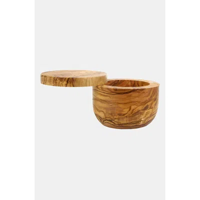 Berard France Olive Wood Salt Keeper