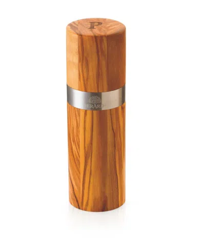 Berard Handcrafted Olive Wood Pepper Mill In Camel