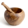 Berard Handcrafted Olivewood Mortar And Pestle Set, 5-inch In Brown