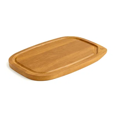 Berard Invitation Hornbeam Wood Chopping Board, 13 X 9.45 X 0.71 Inch In Brown