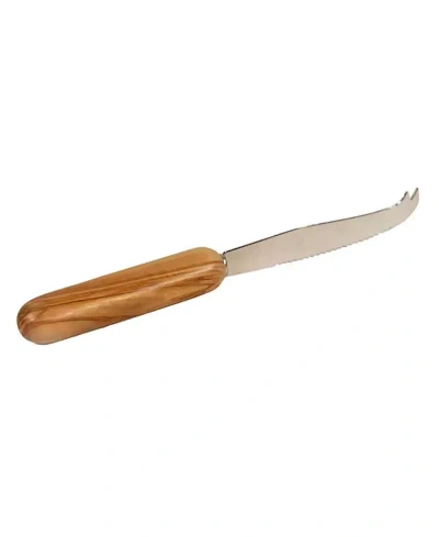 Berard Olive Wood Cheese Knife In Brown