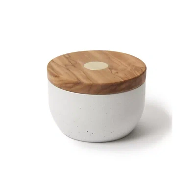 Berard Round Salt Keeper Millenari White