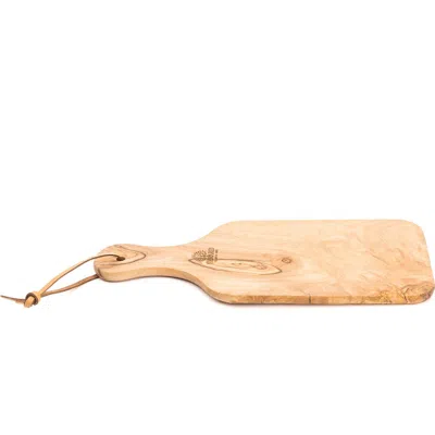 Berard Olivewood Handcrafted 10-inch Cutting Board With Handle In Neutral
