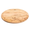 Berard Olivewood Handcrafted 9-inch Round Cutting Board In Brown