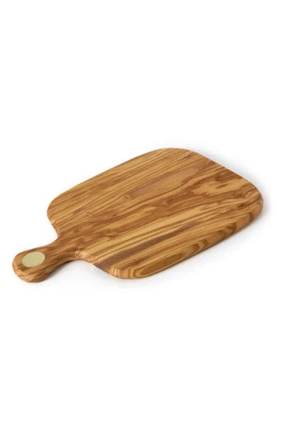 Berard Racine Olivewood 11.4-inch Cutting Board With Handle In Brown