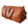 Berber Leather Men's Neutrals / Brown The Rabat Overnight Bag In Tan