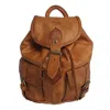 Berber Leather Women's Neutrals / Brown The Larache Small Rucksack In Tan