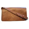 Berber Leather Women's Neutrals The Kenitra Shoulder Bag In Tan