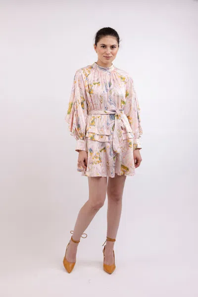 Bereal Kiara Floral Dress In Pink