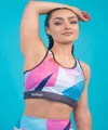 Bereal Knockout Series Sports Bra In White