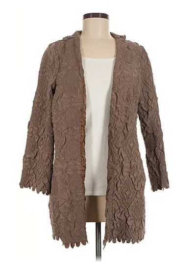Pre-owned Berek Coat In Brown