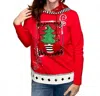 Berek Polka A Dot Tree Fun Hoodie In Red In Red