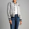 Berek Salt & Peppa Tweed Bomber In Bkw In Grey