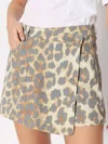 Berenice Jupe Skort In Leopard In Brown