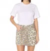 Berenice Jupe Skort In Leopard In Multi