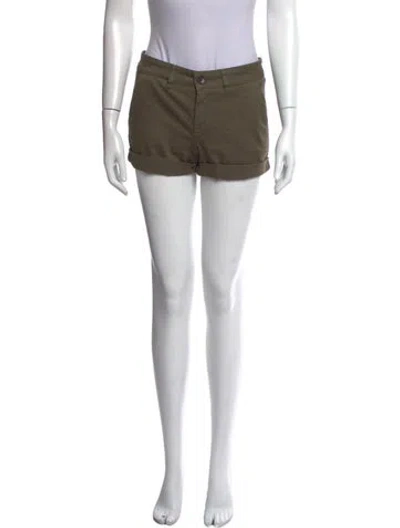 Pre-owned Berenice Mini Shorts In Black