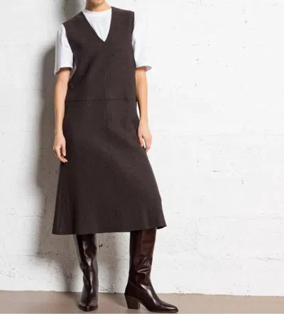 Berenice Rebeca Dress In Brown