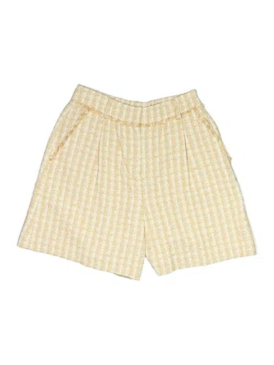 Pre-owned Berenice Shorts In Yellow