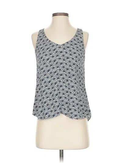 Pre-owned Berenice Sleeveless Top Blue Halter Neckline Tops