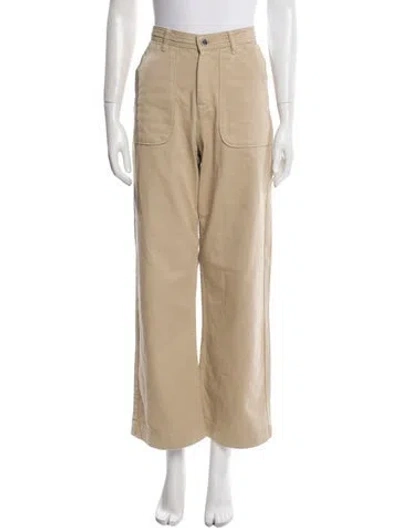 Pre-owned Berenice Wide Leg Pants In Neutral