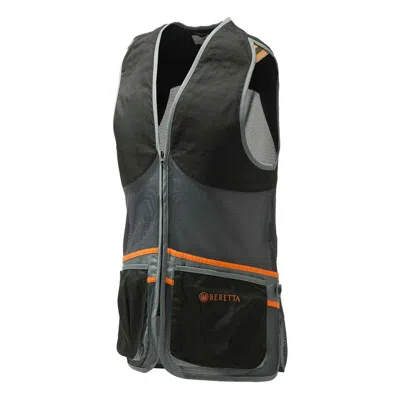 Beretta Men's  Full Mesh Shooting Vest In Black