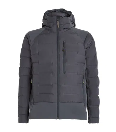 Beretta Tarandus Padded-hoodjacket In Blue