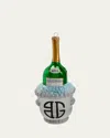 Bergdorf Goodman 2023 Bg Champagne Bucket Christmas Ornament In Multi