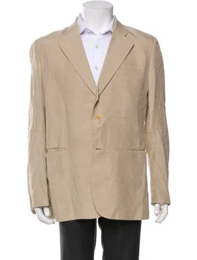 Pre-owned Bergdorf Goodman Blazer In Neutral