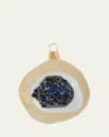 Bergdorf Goodman Caviar Blini Christmas Ornament In Multi
