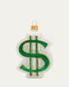 Bergdorf Goodman Dollar Sign Christmas Ornament In Multi